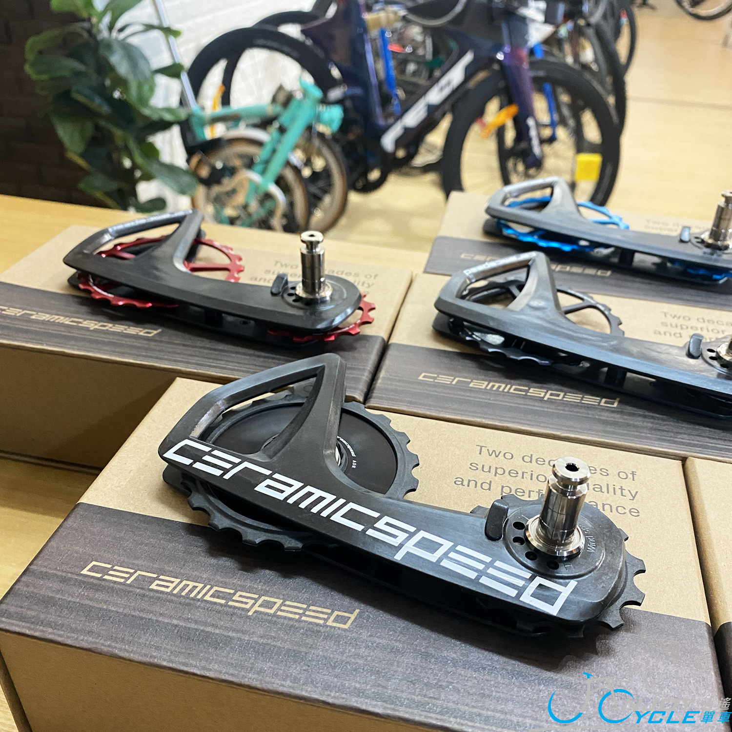 Ceramicspeed OSPW RS ALPHA 加大導輪組Team Edition