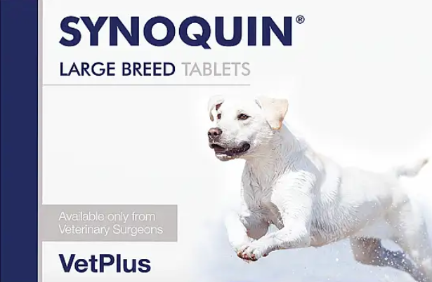 VetPlus Synoquin EFA Large Breed Tablets (For Dogs 25-40 kg or over)