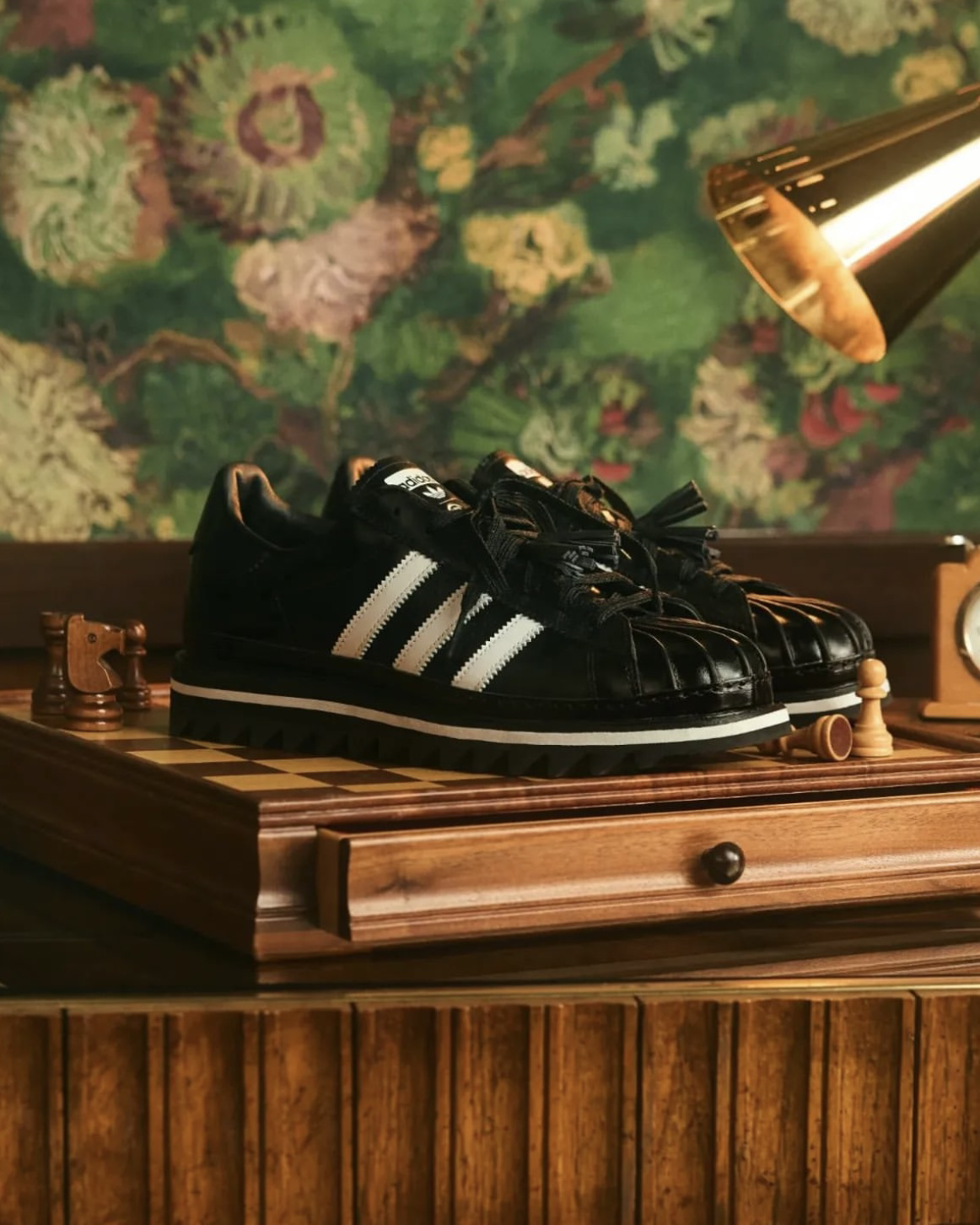 Adidas x Clot Originals Superstar Black 黑白 貝殼鞋 陳冠希 聯名款 牛津鞋 焦糖底 白黑