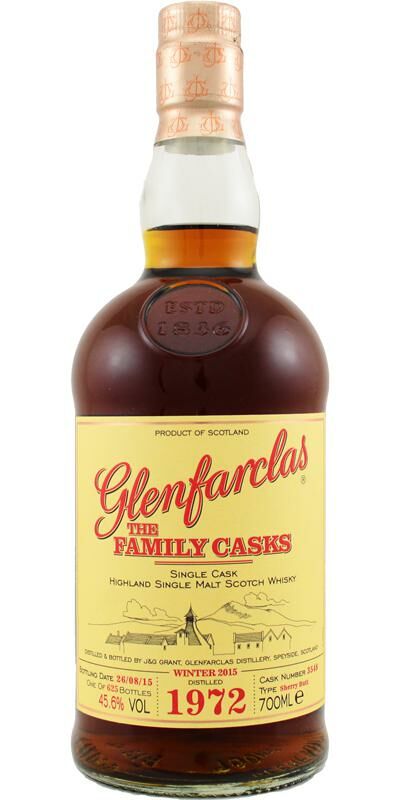 Glenfarclas 1972/2015 Cask3548 Winter 2015 - 70cl/45.6%