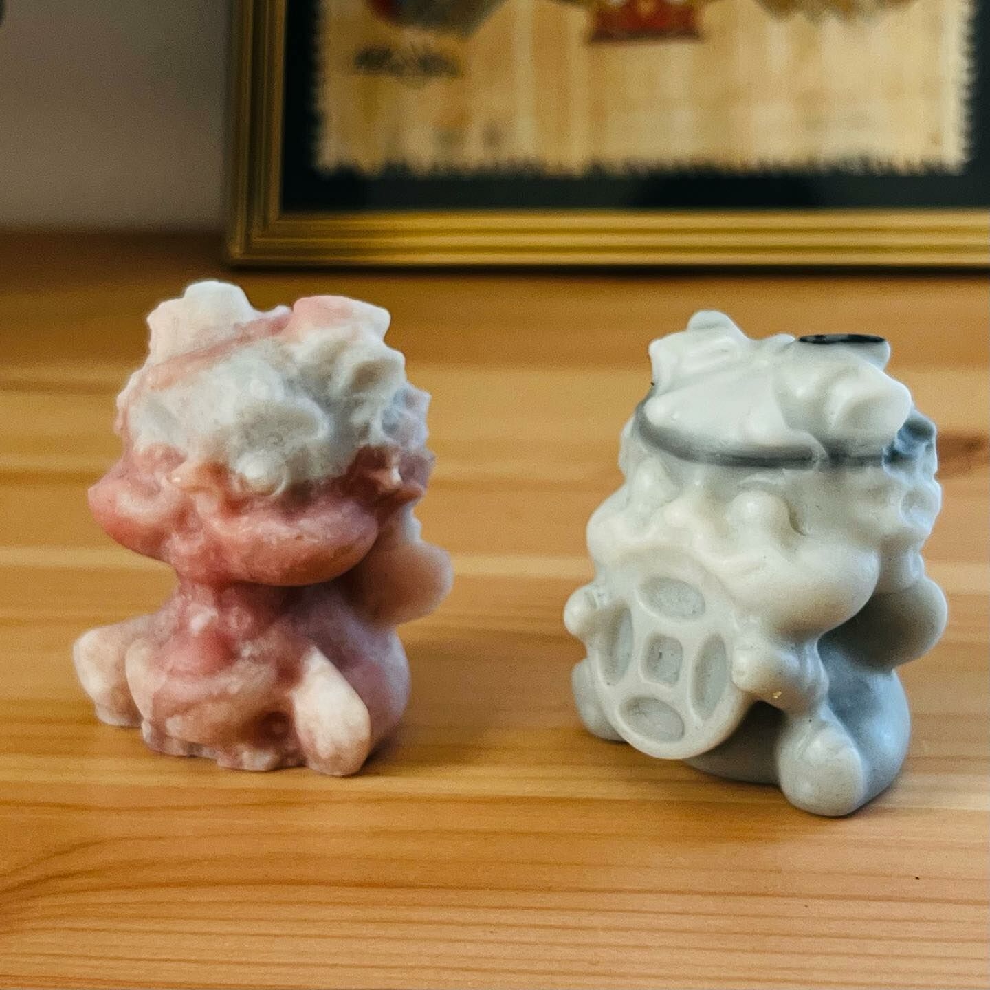 [原石] 粉澳寶、太極石 水晶吞金獸