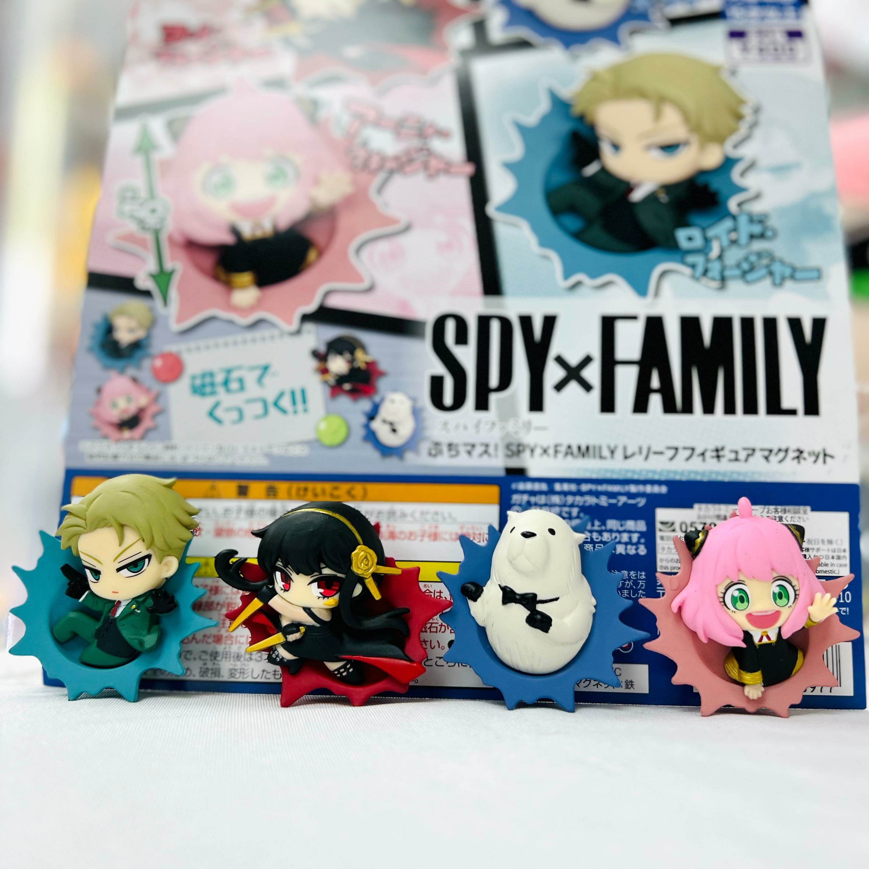 SPY×FAMILY 間諜家家酒扭蛋-(立體突破公仔磁鐵)
