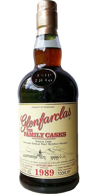 Glenfarclas 1989/2014 Cask12991 Release Autumn2014 - 70cl/54.5%