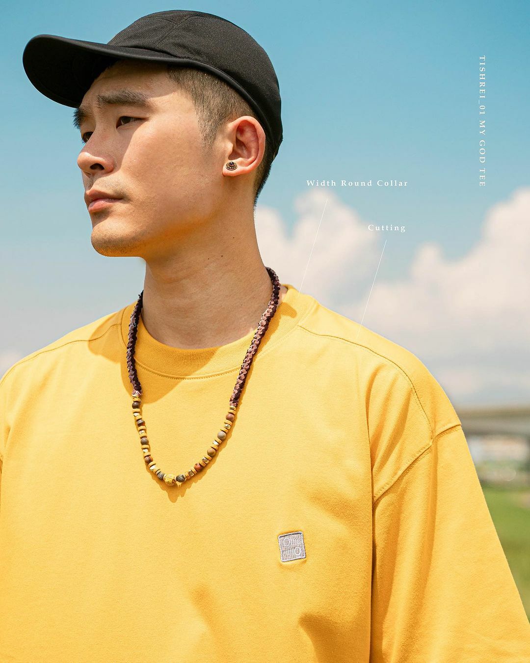 HASOSRA  My god tee Tishrei_01 土黃