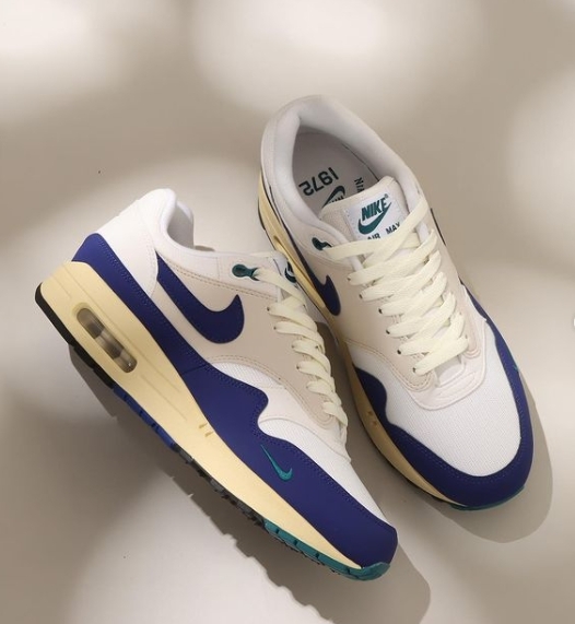 KTQ STORE ‧ NIKE AIR MAX 復古 藍白 奶油底 氣墊 男 FQ8048-133