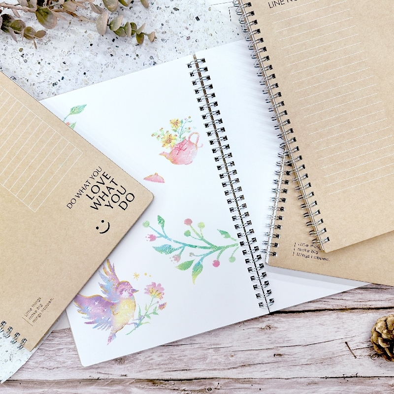 四季紙品 筆記牛皮雙圈16K【BJC21203 BJC24204 BJC28203】