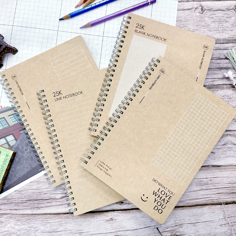 四季紙品 筆記牛皮雙圈25K【BJC41206 BJC44206 BJC48206】