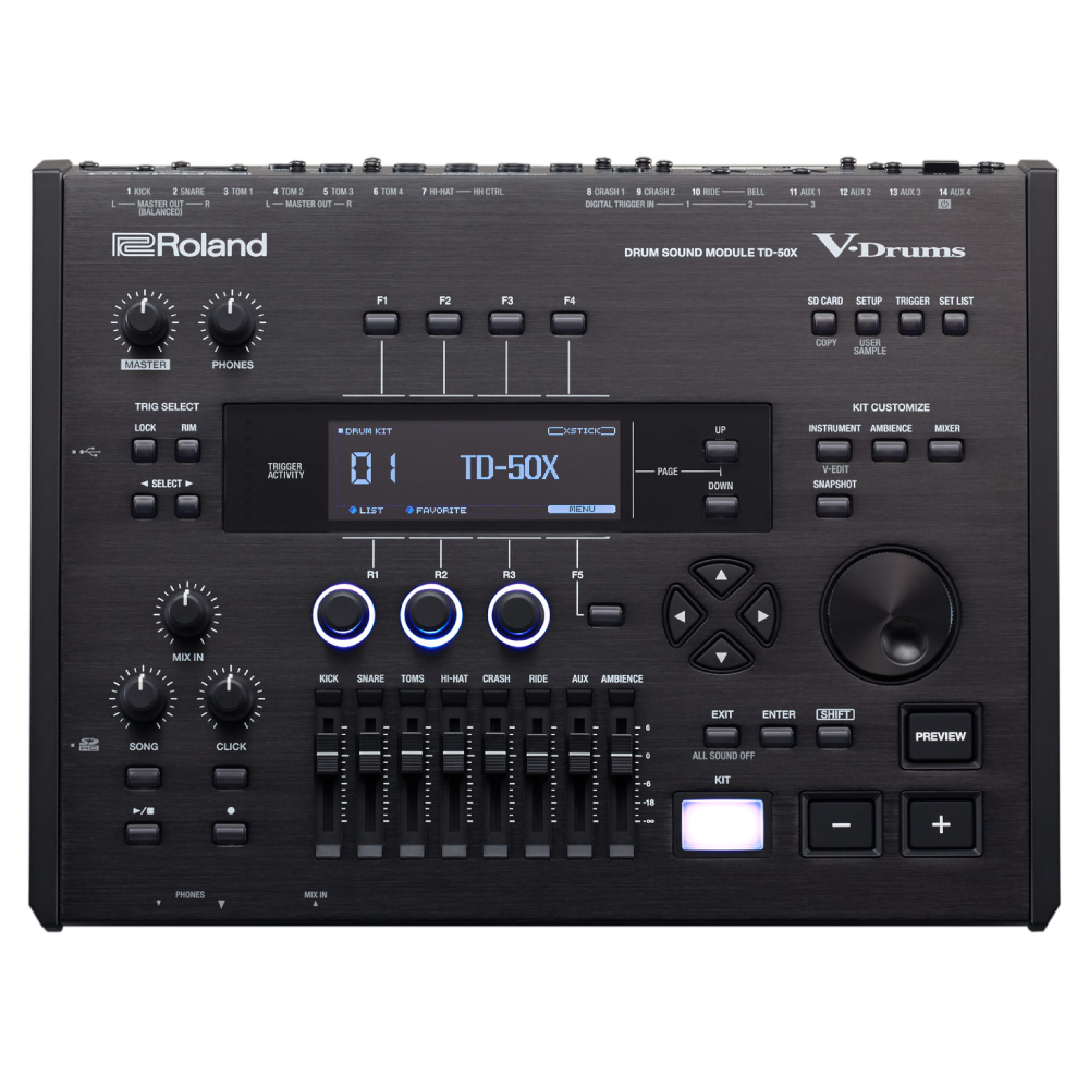 Roland Roland / TD50K2 Hybrid 旗艦數位電子鼓組 第 4 張圖片｜三峽鼓 / 打擊