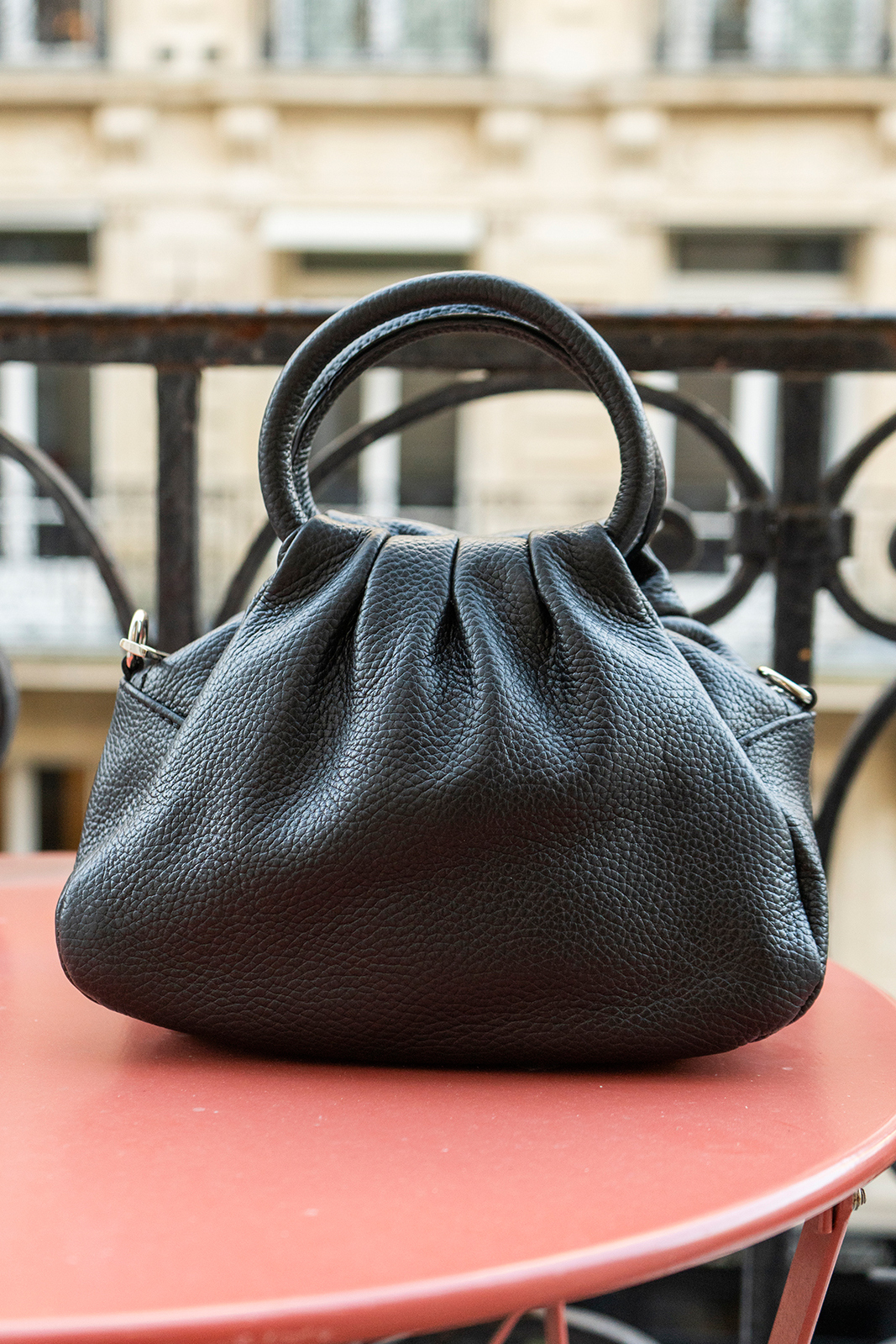 Cherry Paris Leather Ayla 4091 Noir 黑色