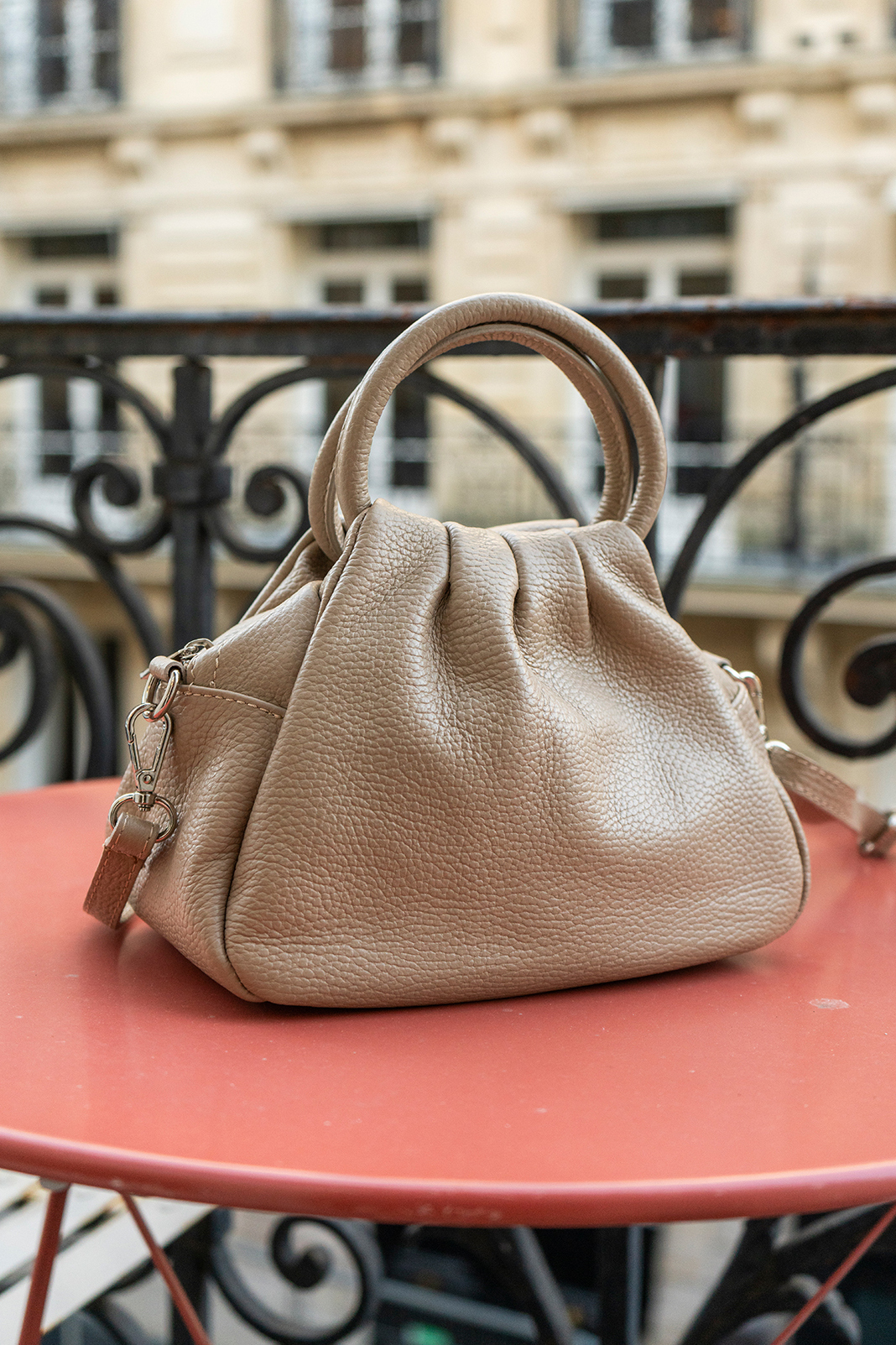 Cherry Paris Leather Ayla 4091 Taupe 杏色