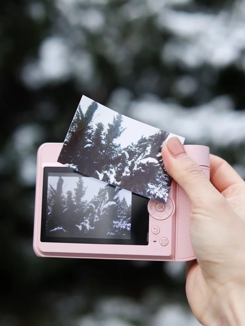 KTQ STORE ‧ 漢印Z1可拍立得 粉色 藍色 相片 相機 迷你便攜式 印表機相紙 藍芽連接列印