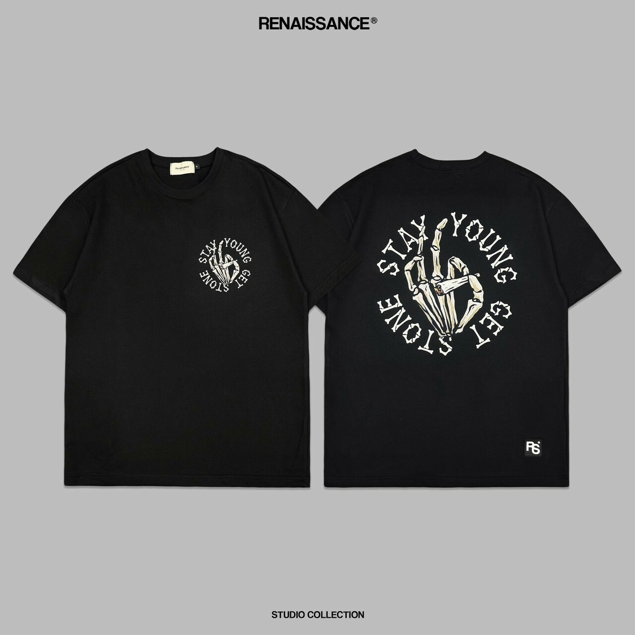 RENAISSANCE 420限定 骷髏手 捲煙短袖 T ‘’ 420 Skull Hand & Joint Tee ‘’