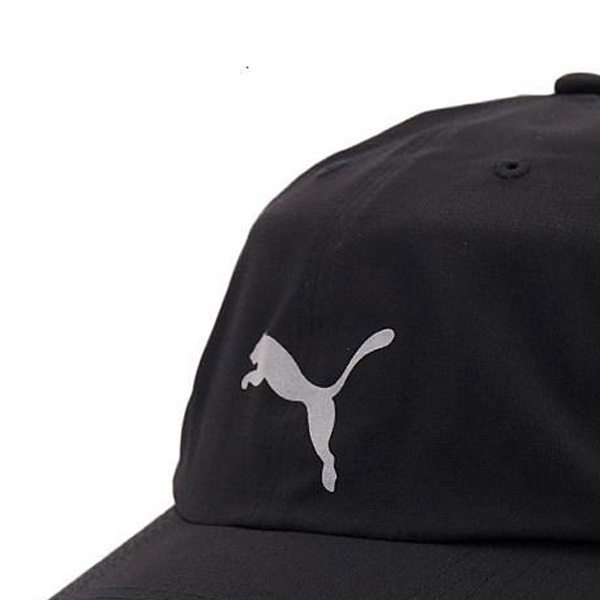 PUMA 帽子 黑 慢跑系列 棒球帽 老帽 中性 05291101