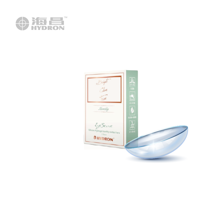 海昌Hydron 美麗秘密矽水膠透明月拋1片裝