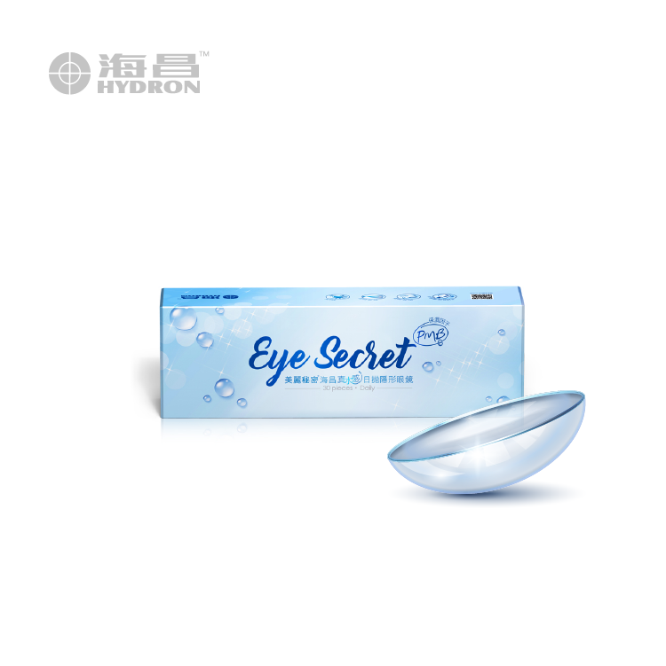 海昌Hydron 真水感透明日拋30片裝