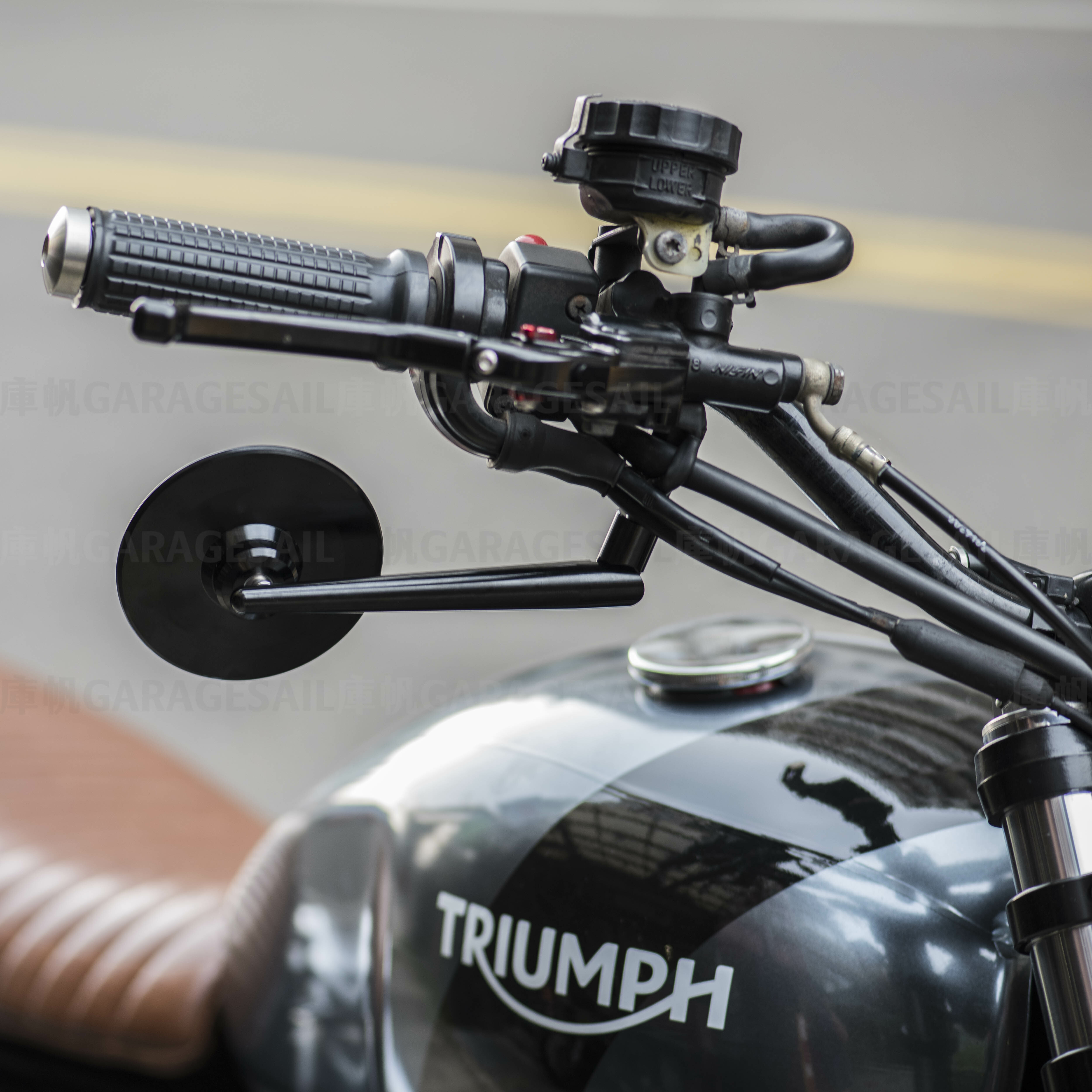 10mm正反牙 一般位置 後照鏡 4吋圓 超薄圓碟 D3