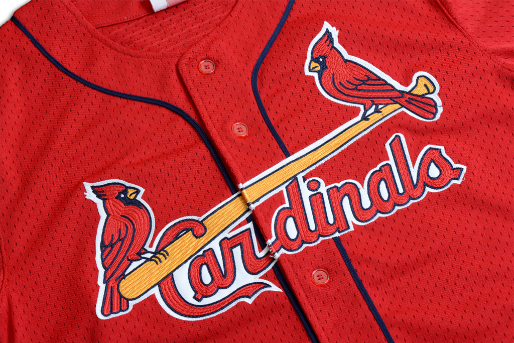 Mitchell & Ness 聖路易紅雀隊 Mark McGwire 1998 打擊練習衫 球衣