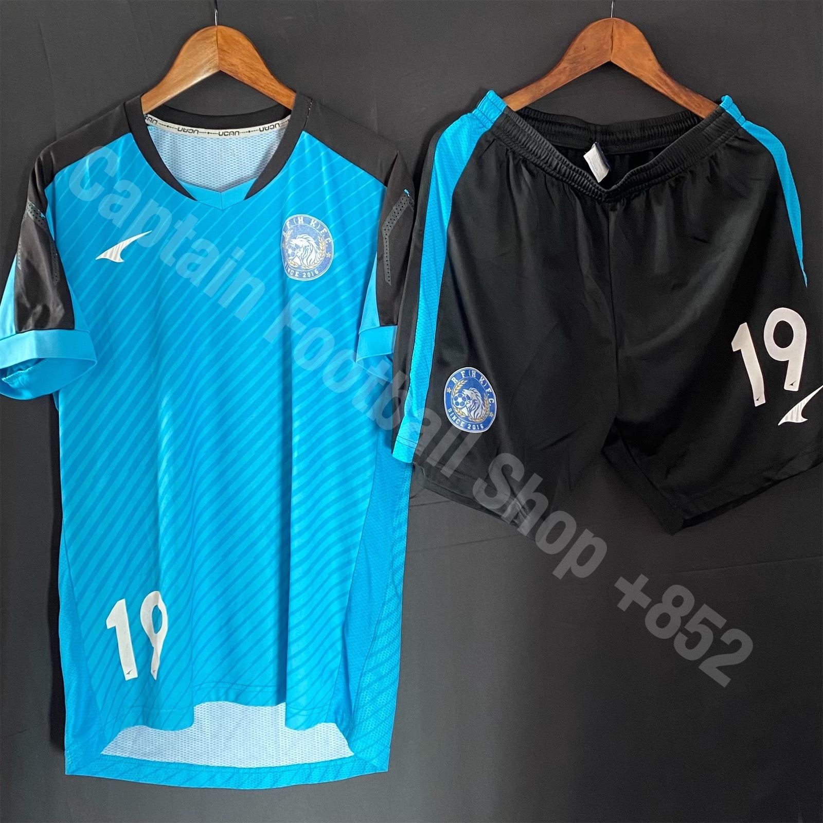 Guangzhou R&F Hong Kong 2020 match worn training shirt and shorts