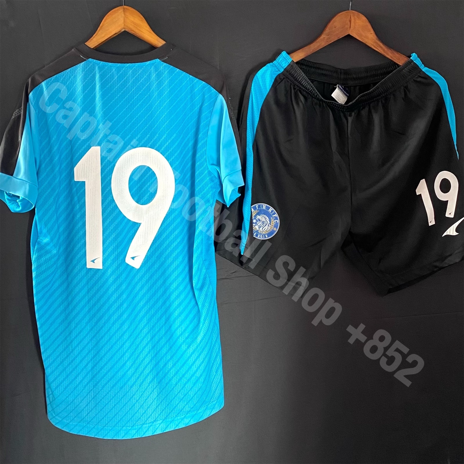 Guangzhou R&F Hong Kong 2020 match worn training shirt and shorts