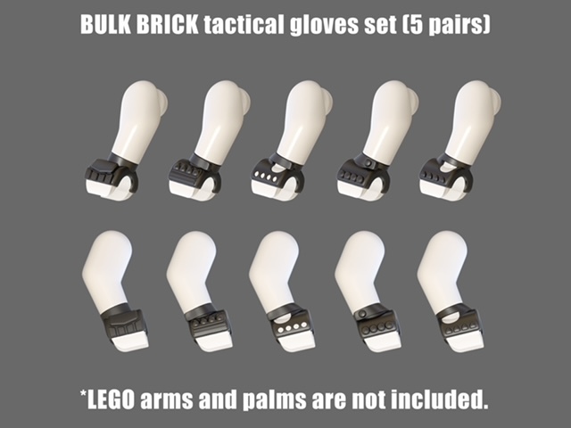 【Bulk Brick】戰術手套（一套五對）