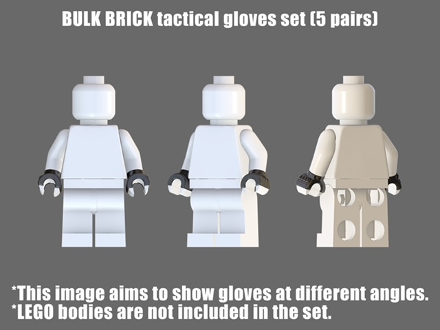 【Bulk Brick】戰術手套（一套五對）