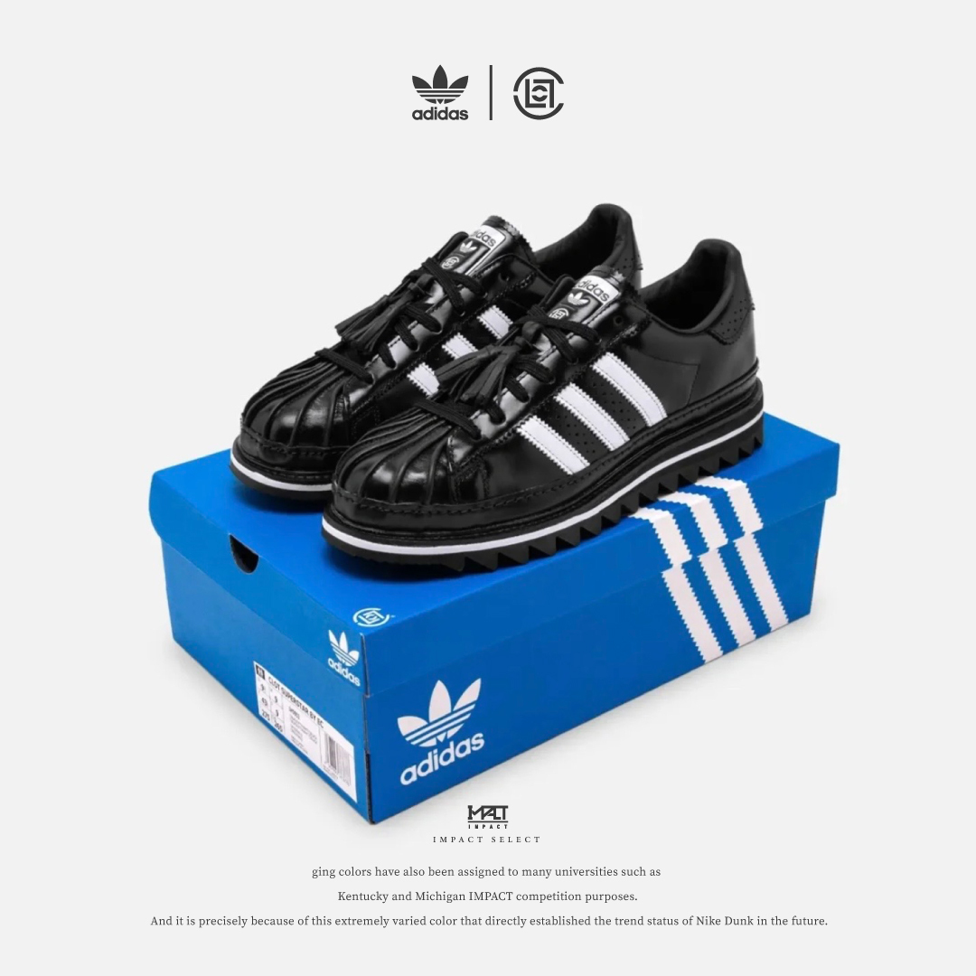Clot x Adidas OG Superstar 黑魂 貝殼頭 最新聯名 IH5953