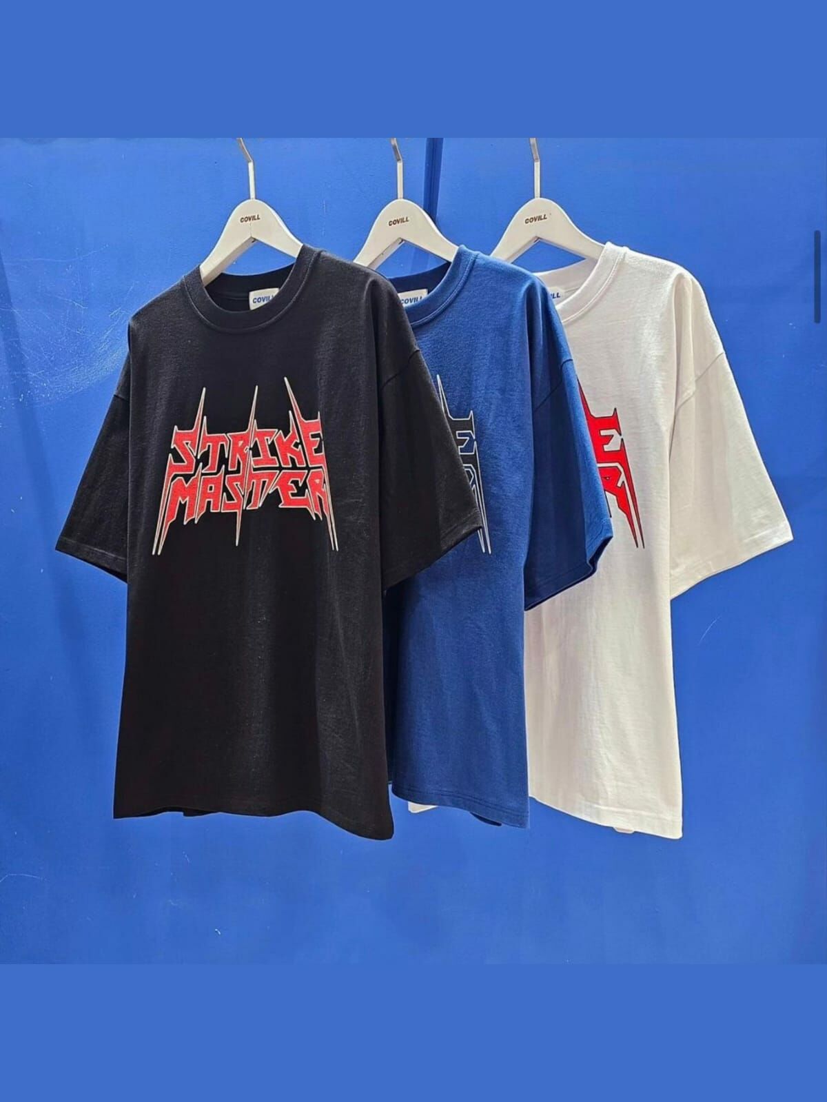 Oversize英文字短袖Tee COVILL-100T