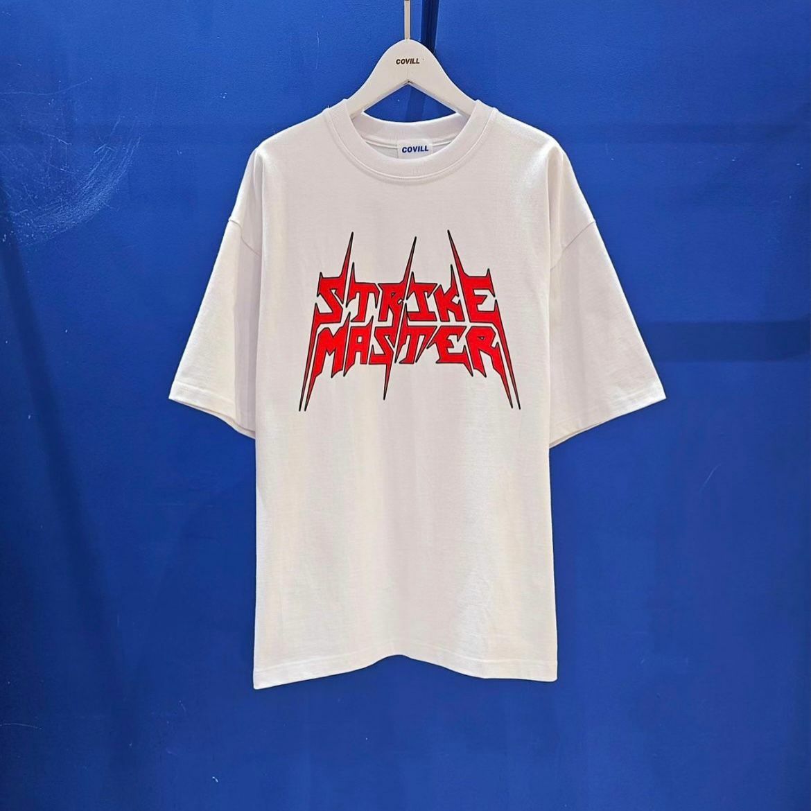 Oversize英文字短袖Tee COVILL-100T