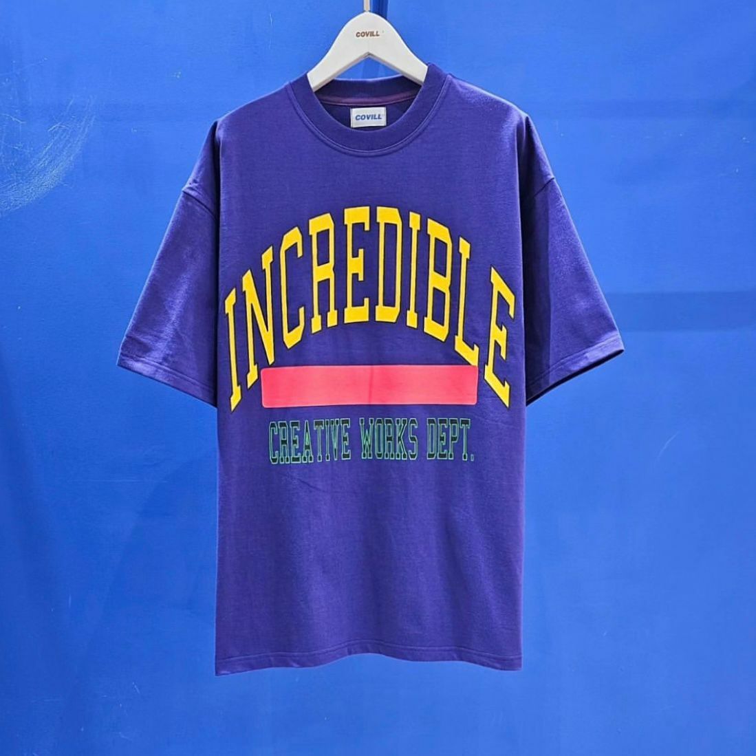 英文字短袖Tee COVILL-098T