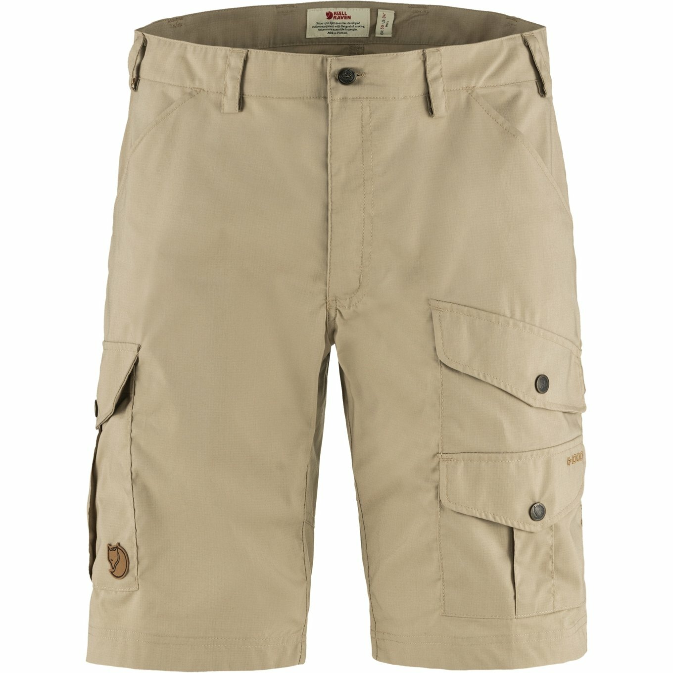 Fjallraven 瑞典北極狐 / 小狐狸 Vidda Pro Lite Shorts M 男款 健行短褲 F86892-118 化石 [HappyOutdoor]