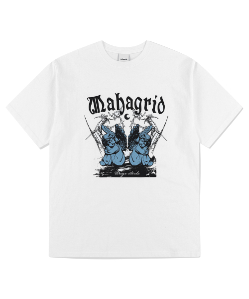 MAHAGRID - SLEEPING ANGELS TEE (WHITE)