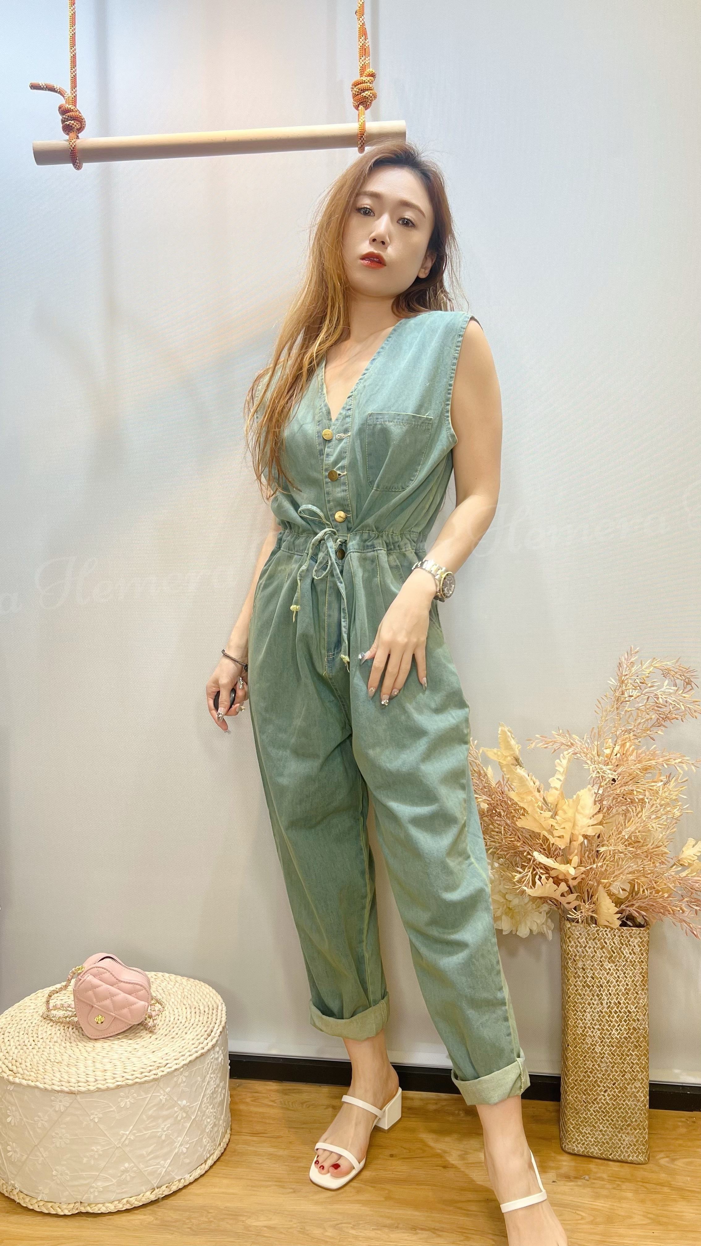 JS24W0421 型到爆工人褲