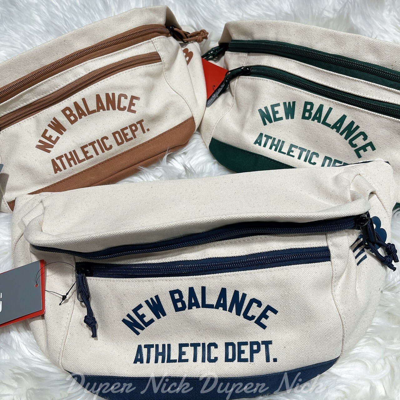 New balance Canvas Waist Bag 側背包
