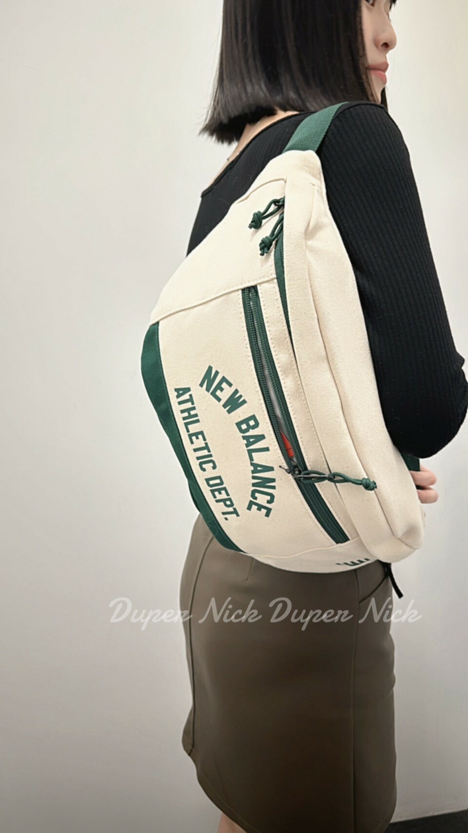 New balance Canvas Waist Bag 側背包