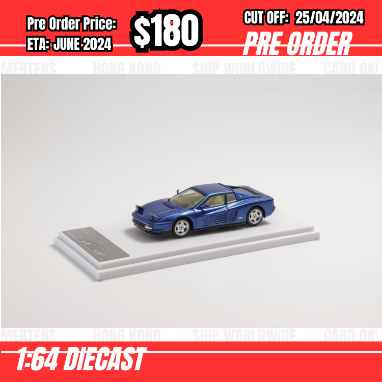 RS-$180  * XF Model * 1:64 Testarossa Blue [OD13/04]