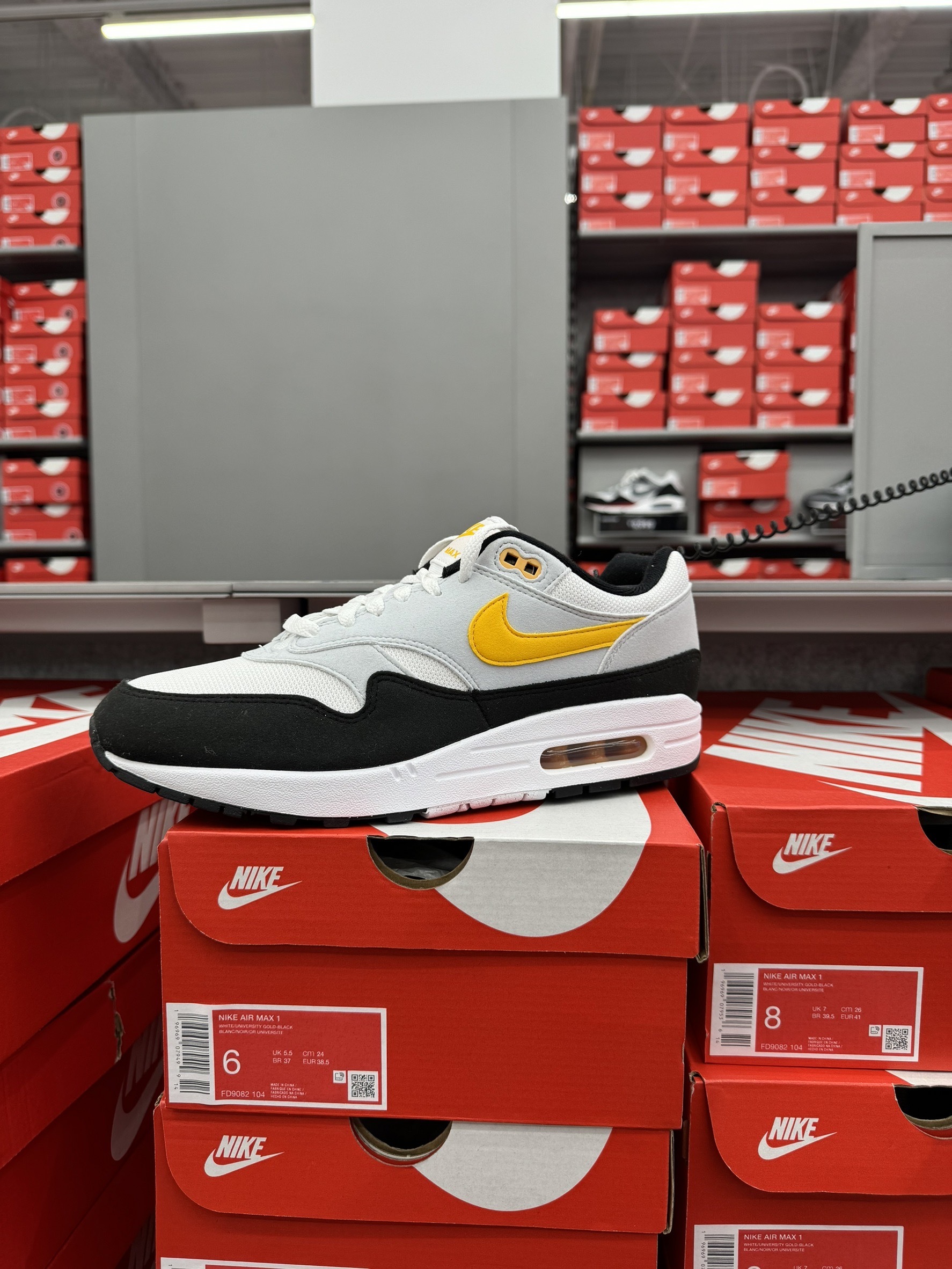 #日本連線 Nike Air Max 1 復古 休閒鞋 FD9082-104 黑金灰