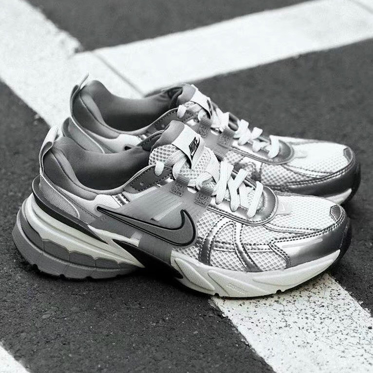 Nike V2K Run Runtekk "Grey Silver" 灰銀 巴黎世家平替版 3xl Y2K 厚底增高 老爹鞋 男女復古休閒鞋 FD0736-003