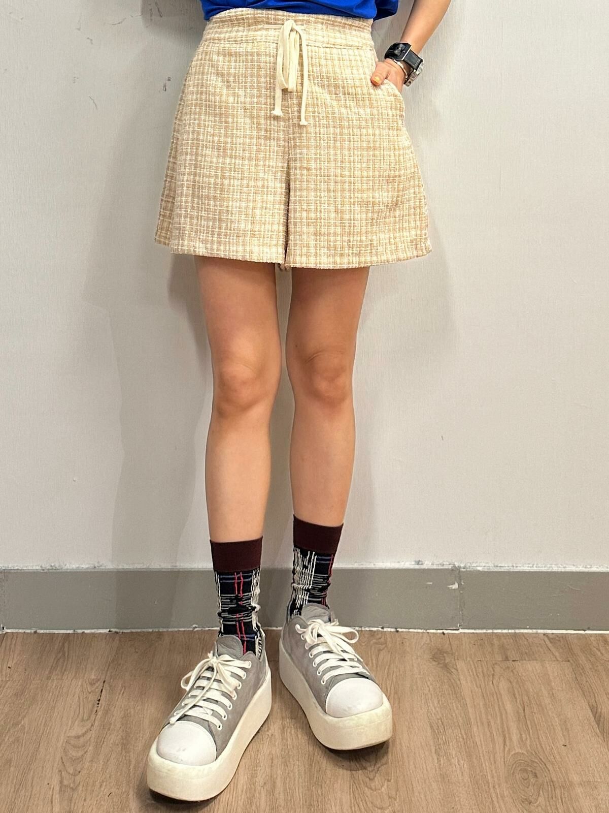 KR tweed短褲