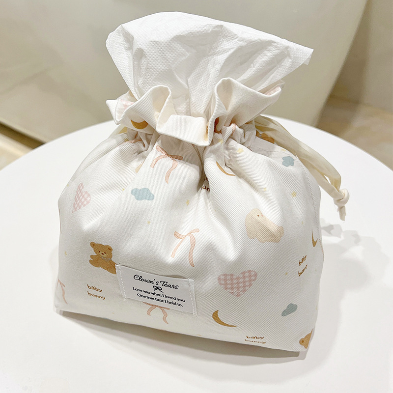 《3996》派對動物抽繩束口隨身收納袋