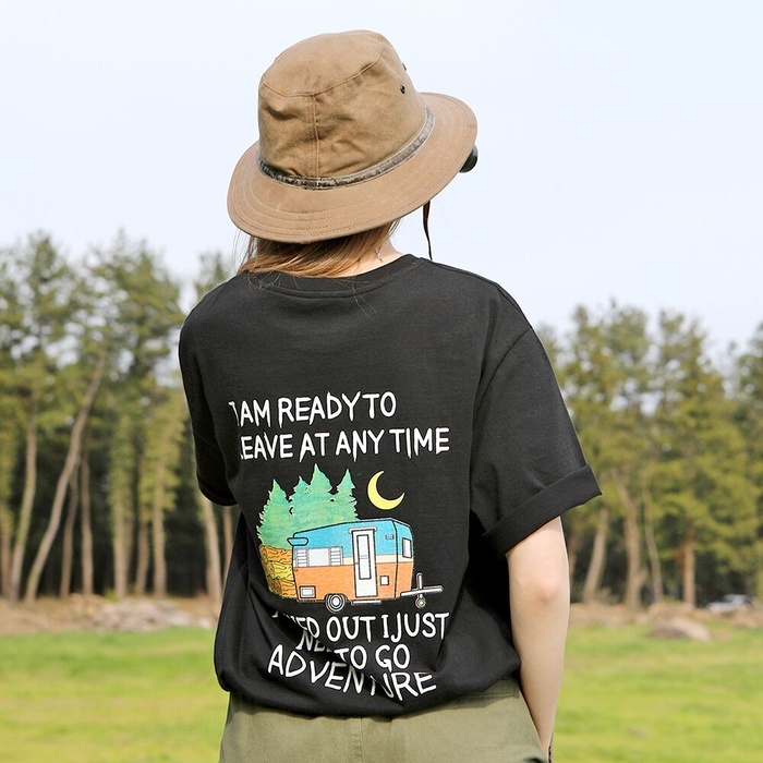 Fluke Caravan Camper Graphic T-shirt FST158