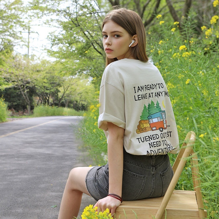 Fluke Caravan Camper Graphic T-shirt FST158