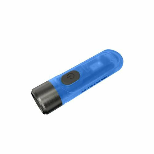 NITECORE TIKI GITD Blue Keychain Light USB充電輕便匙扣燈 (藍夜光版)
