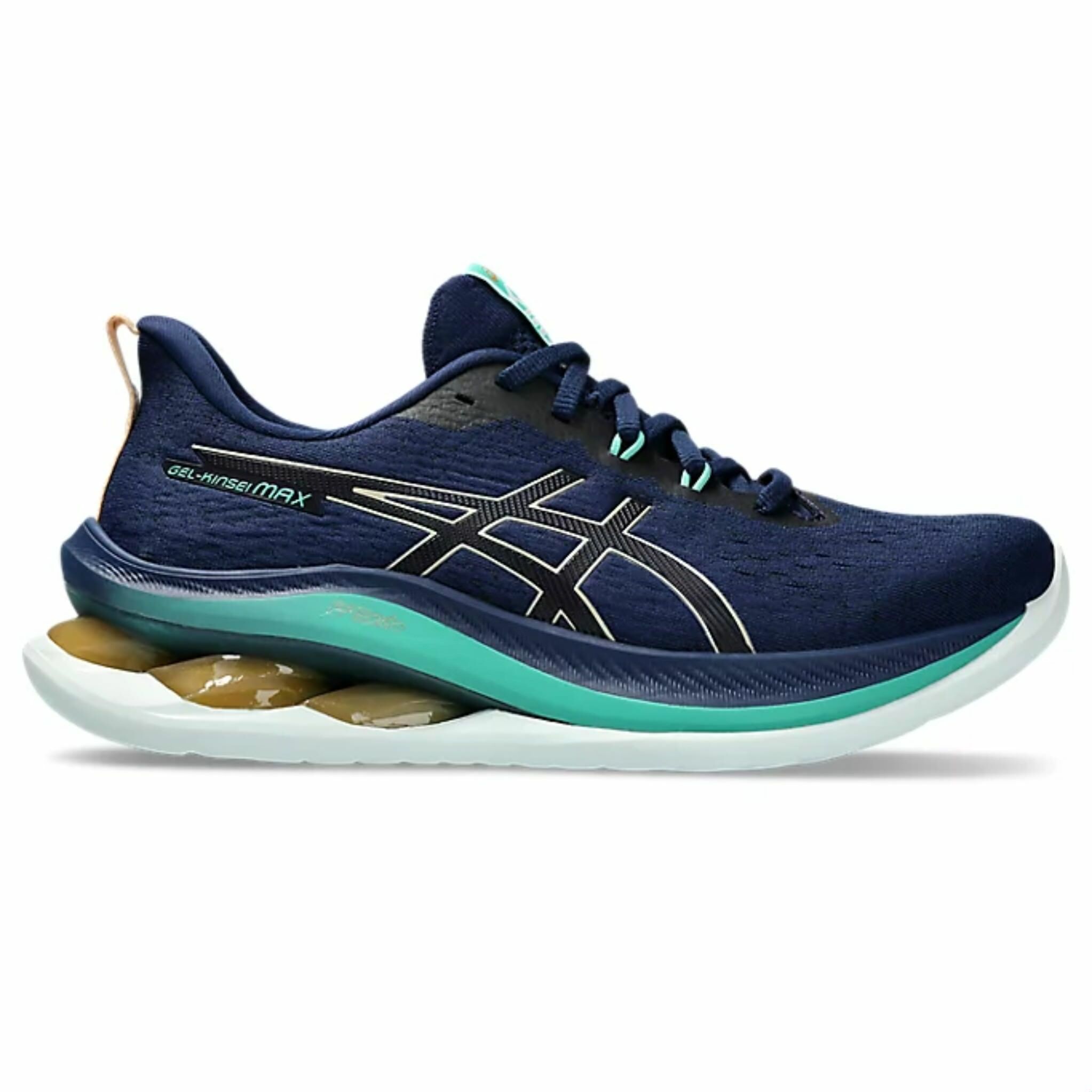 💥日本直送】Asics GEL-KINSEI MAX 柔軟彈性跑鞋運動鞋深藍色