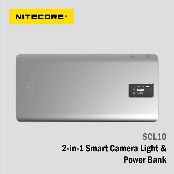 NITECORE SCL10 二合一智能補光燈充電寶