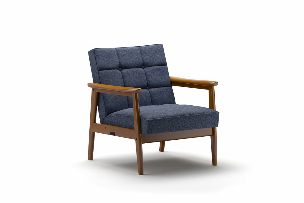 K CHAIR 單人沙發 / 平織布系列