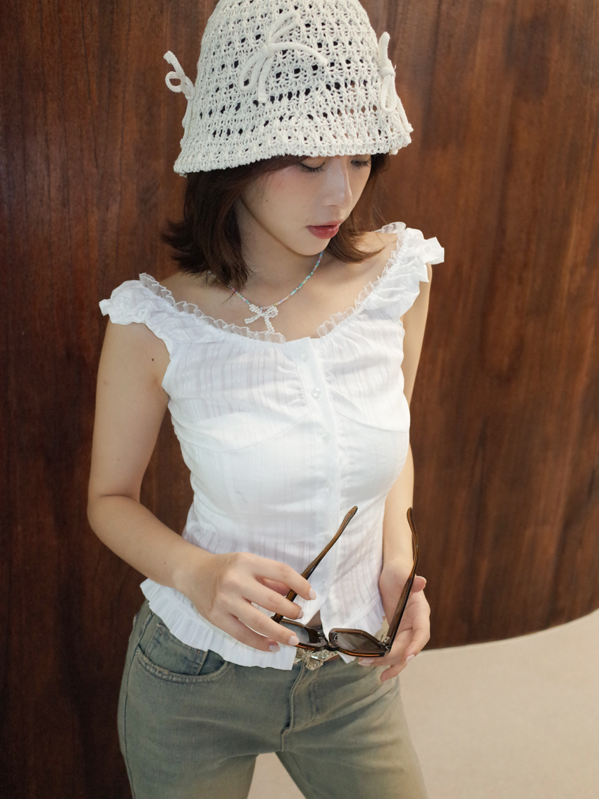 candy beads pearl bow necklace