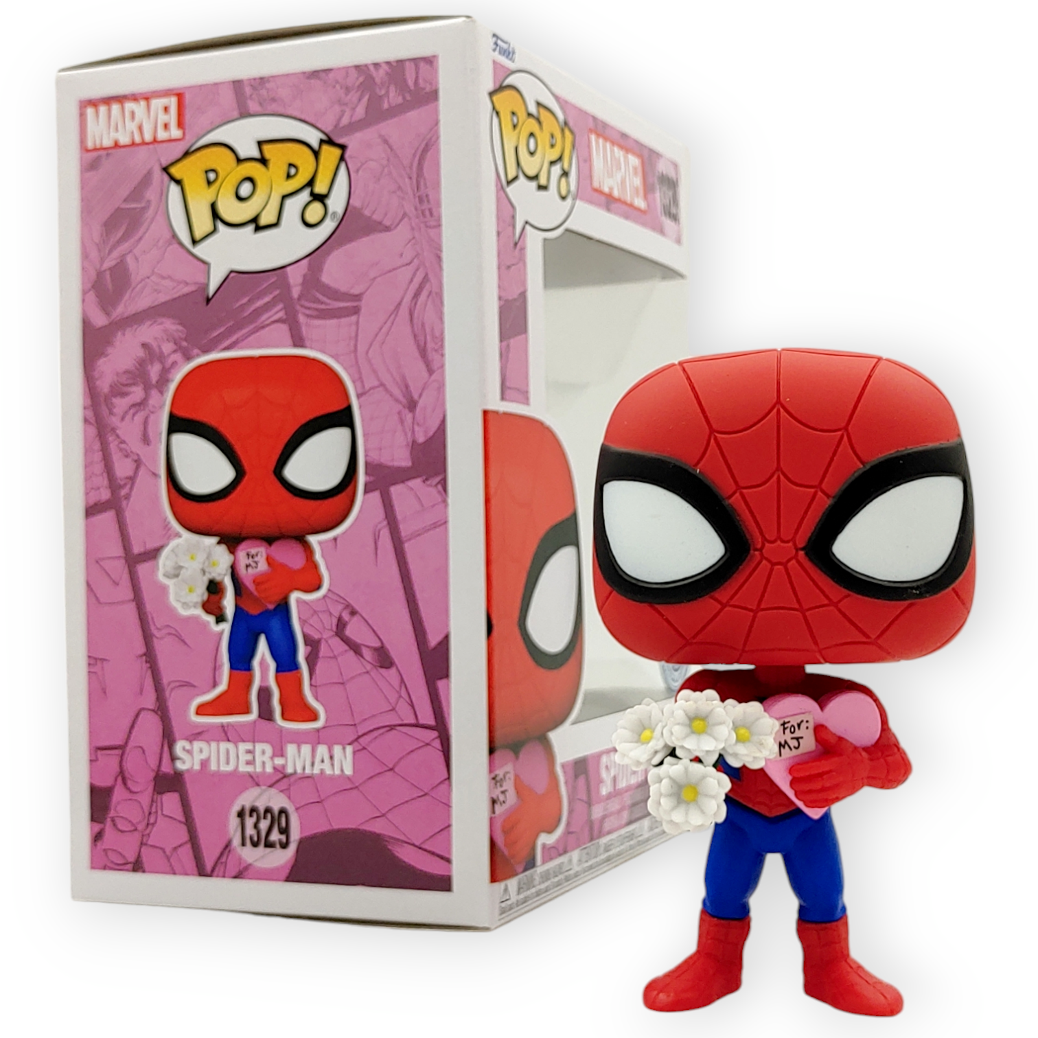 FUNKO POP<MARVEL>蜘蛛俠(送花)-No.1329