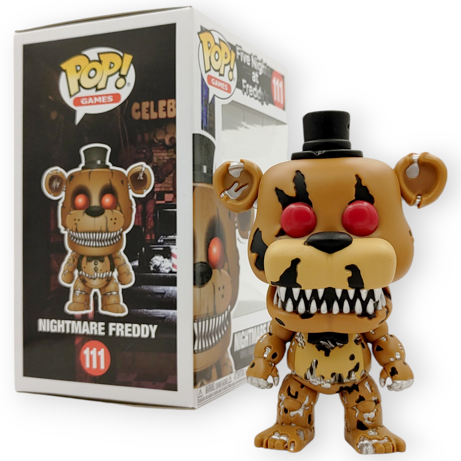 FUNKO POP<玩具熊的五夜後宮>噩夢佛萊迪 -No.111