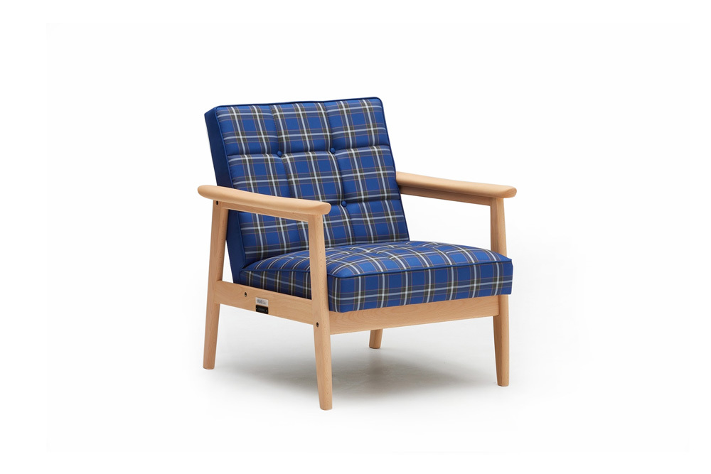【門市展品】60 週年限定款｜Kobe Tartan K Chair 單人沙發