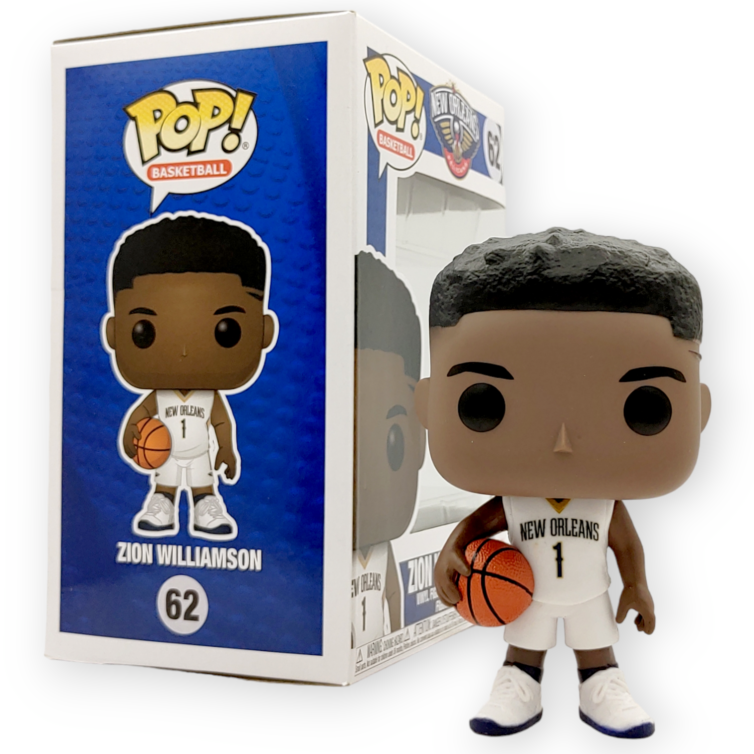 FUNKO POP<NBA>新奧爾良塘鵝_錫安.威廉臣-No.62